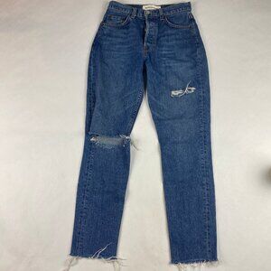 Reformation Jeans Women's Size 24 - High & Rise Mellisa Blue